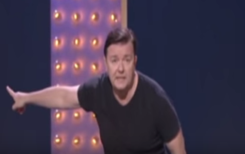 Ricky Gervais From His 2008 Comedy Special, Out of England