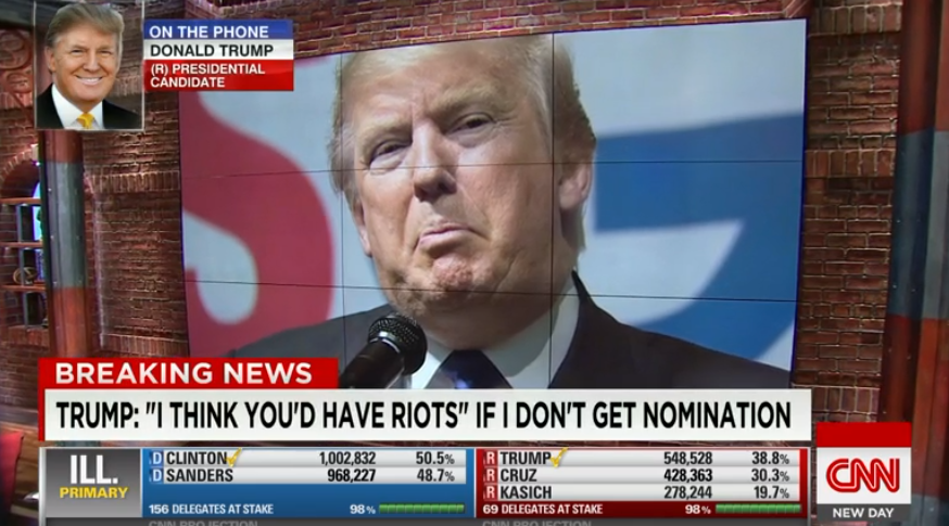 Trump on Riots 