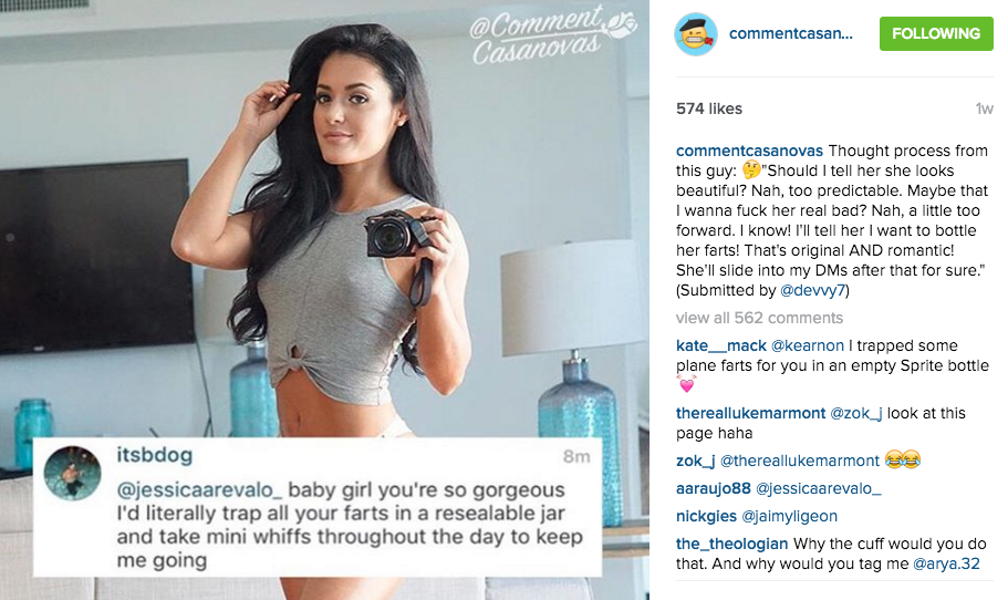 Instagram S Comment Casanovas Strikes Back At Creeps Attn