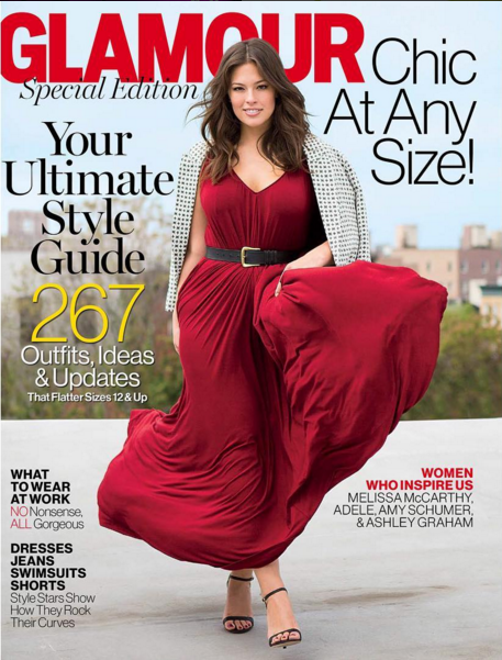 Glamour Magazine Amy Schumer plus-size controversy
