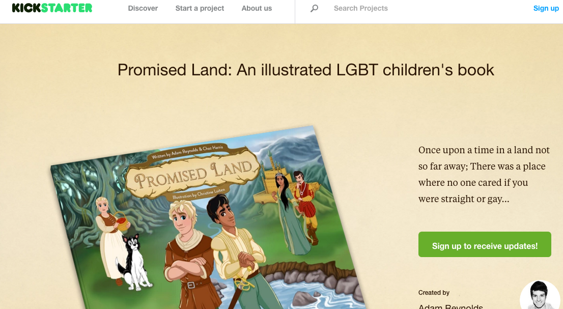 Promised Land Kickstarter