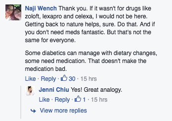 Jenny Chiu facebook comments