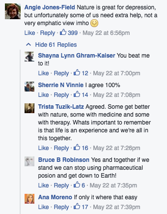 Facebook comments Earth we are one