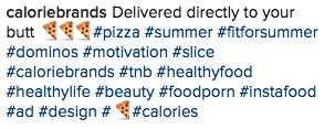 dominos pizza calories