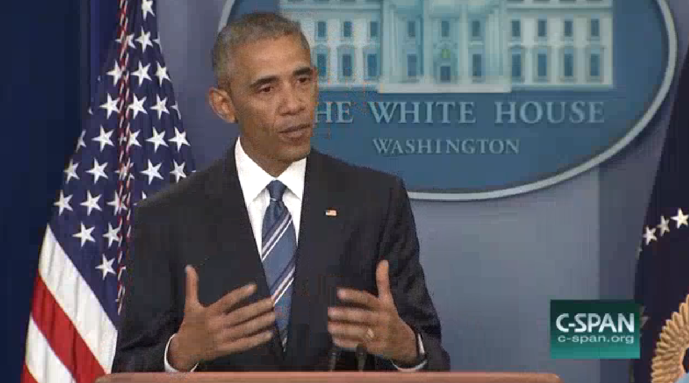 Obama talks about the Supreme Court's decision on immigration. 