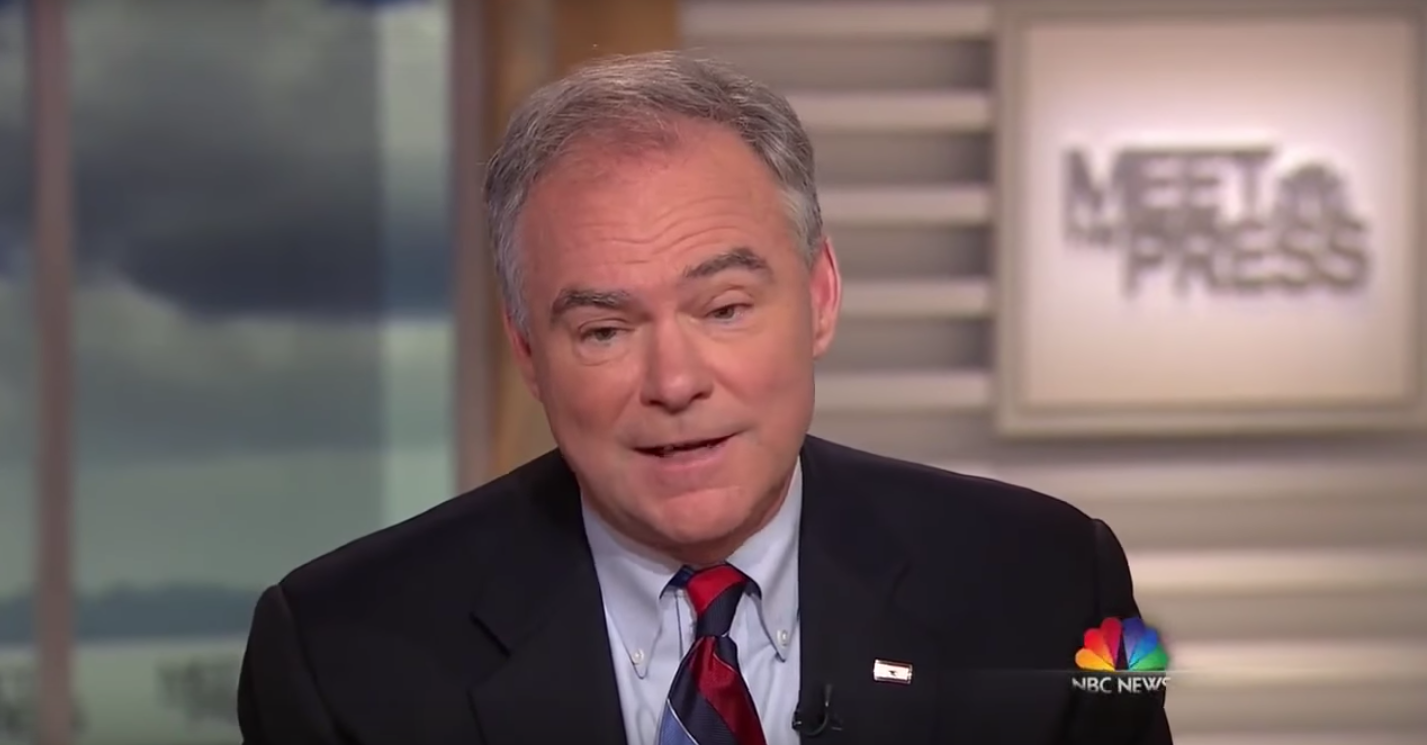 "Tim Kaine Talks About Opposition To Abortion"