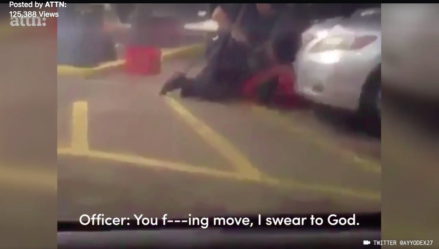 "Disturbing new video shows police shooting and killing a Black man selling CDs in Louisiana."