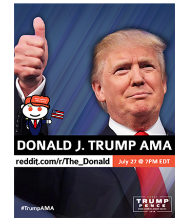 Donald Trump Reddit AMA