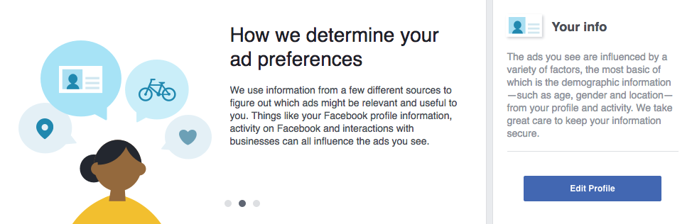 Facebook ad preferences