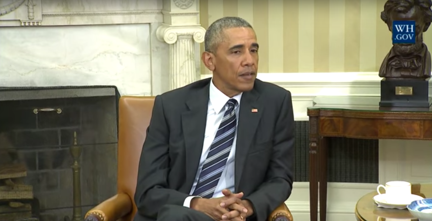 President Obama talks about religious extremism. 