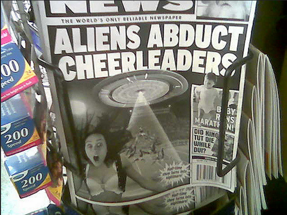 aliens abduct cheerleaders