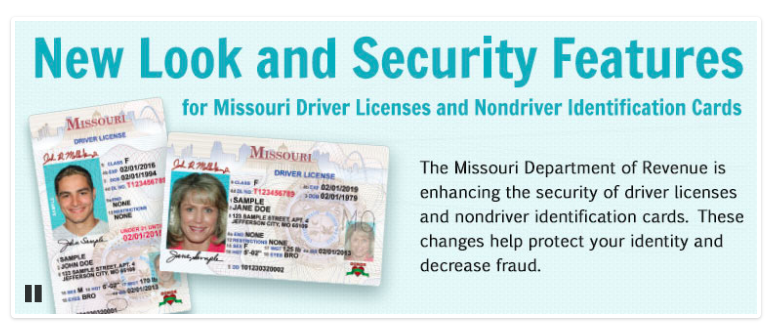 Missouri Driver's license. 