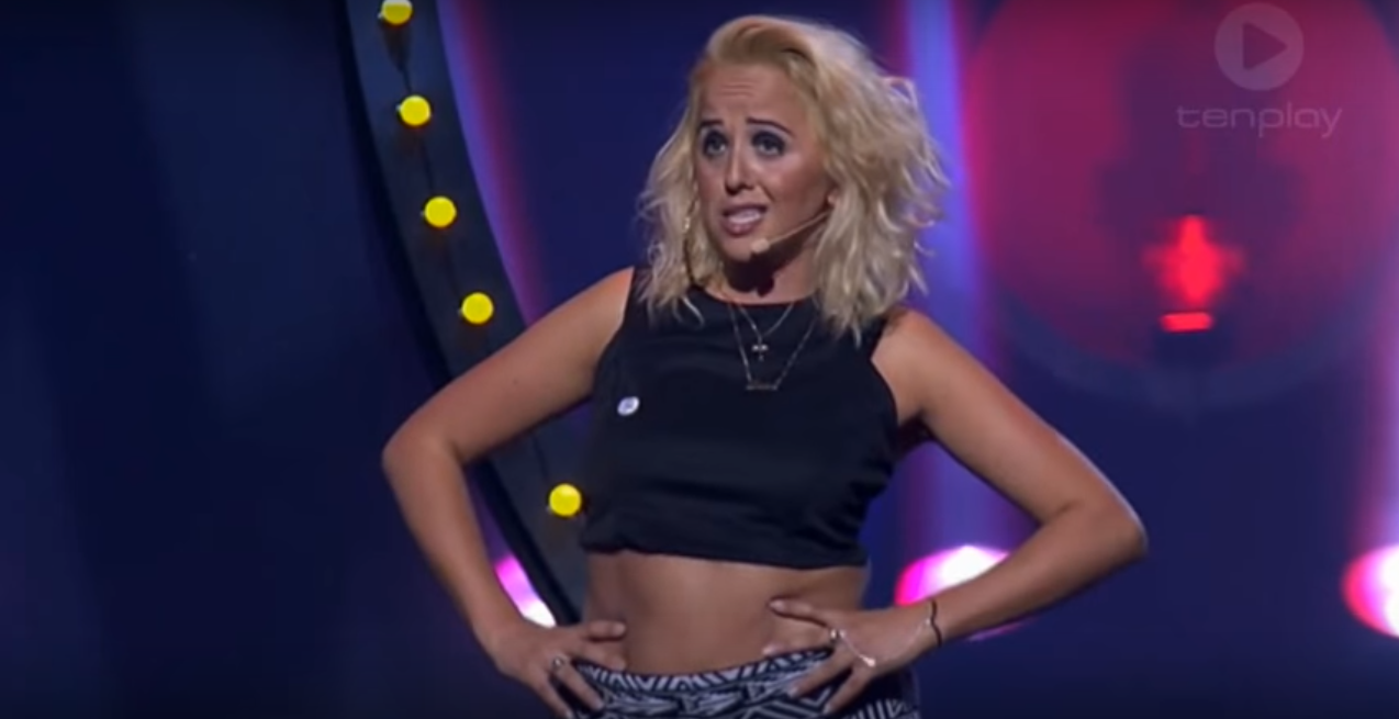 Luisa Omielan in "Thigh Gap..What Thigh Gap Bitches?!" standup 