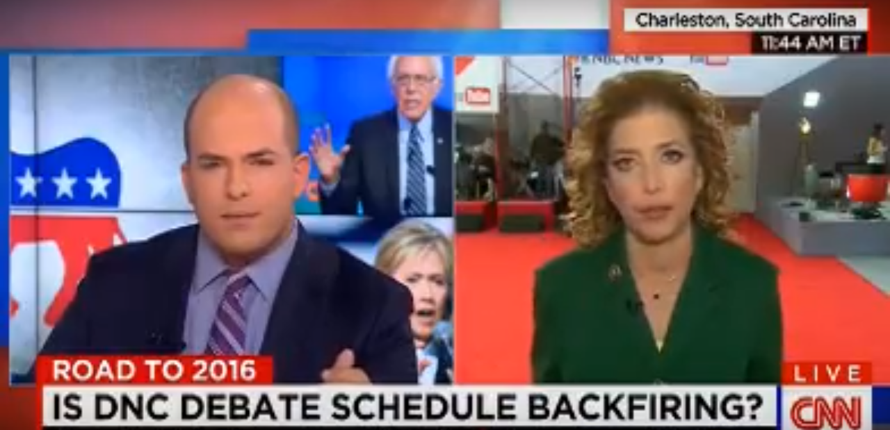 Wasserman Schultz on 'Sunday Night Is a Terrible Night to Have a Debate' 