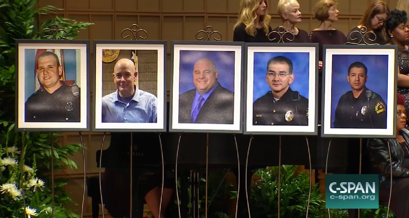 Slain Dallas Police Officers