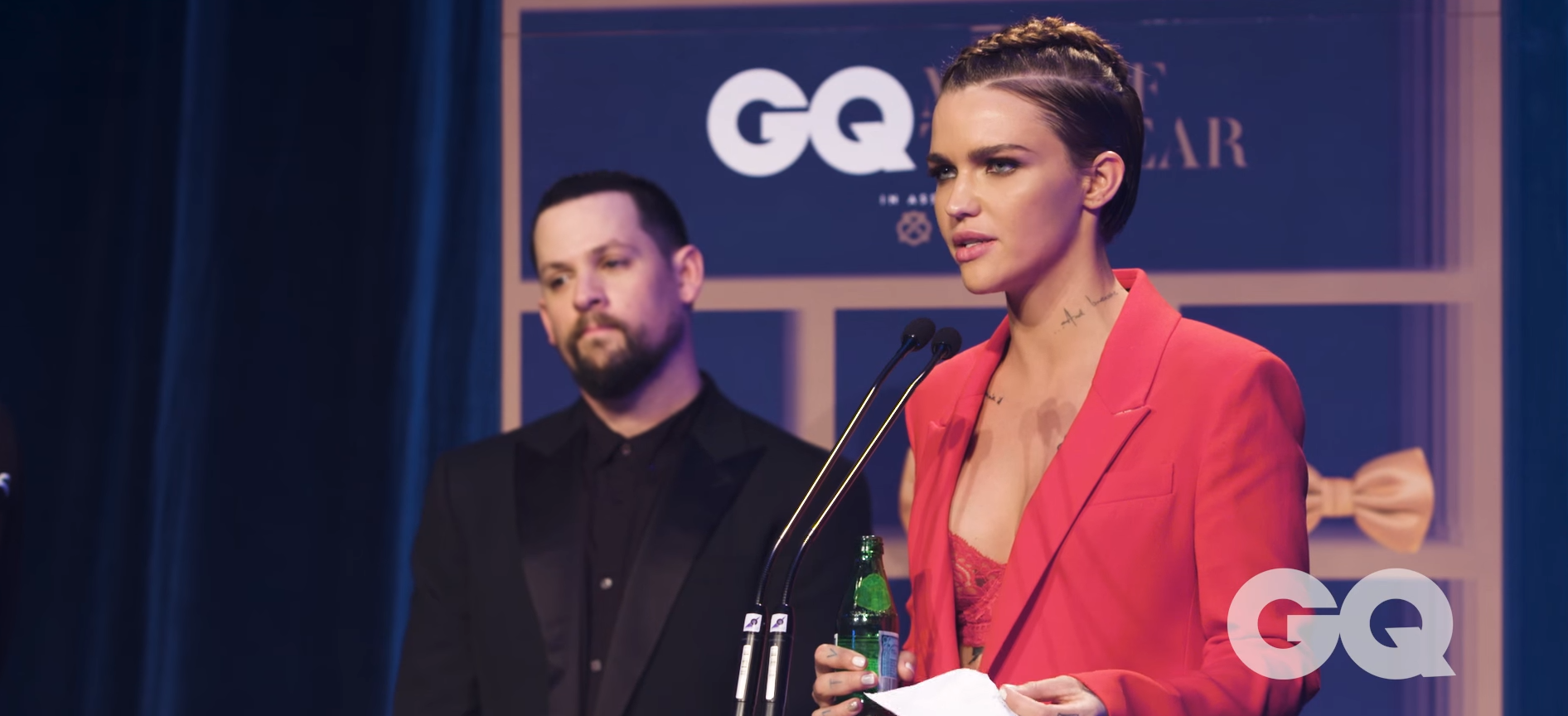 Ruby Rose accepts GQ Australia's Woman of the Year award