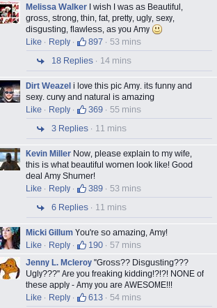 Amy Schumer comments