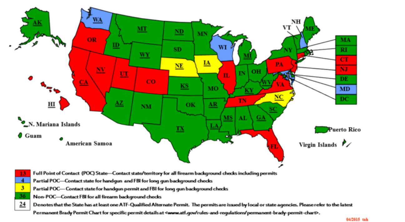 gun background checks by state