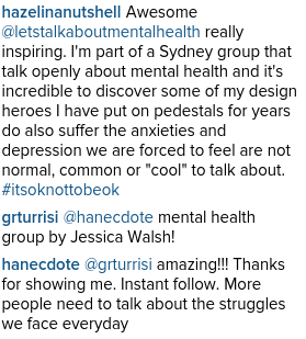 Lets Talk About Mental Health Instagram