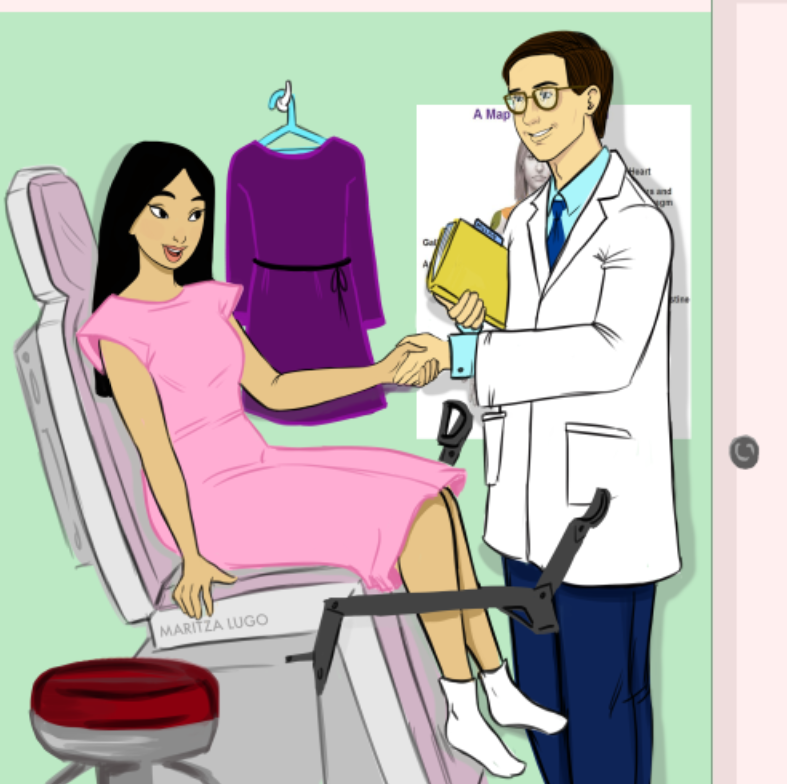 Disney princess Mulan sees an OBGYN