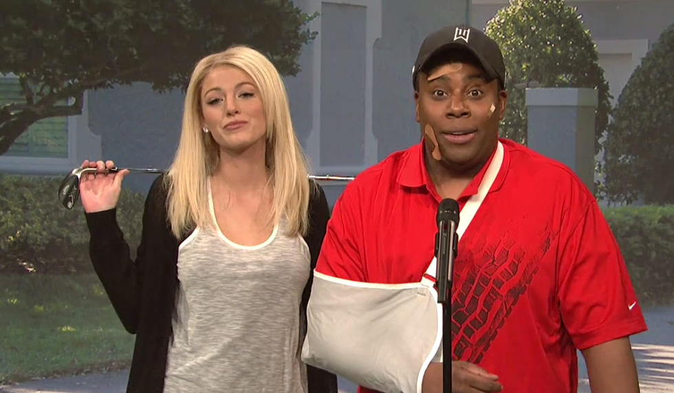 Tiger Woods SNL skit