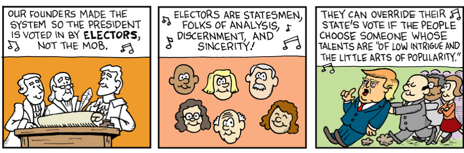 Electoral college comic