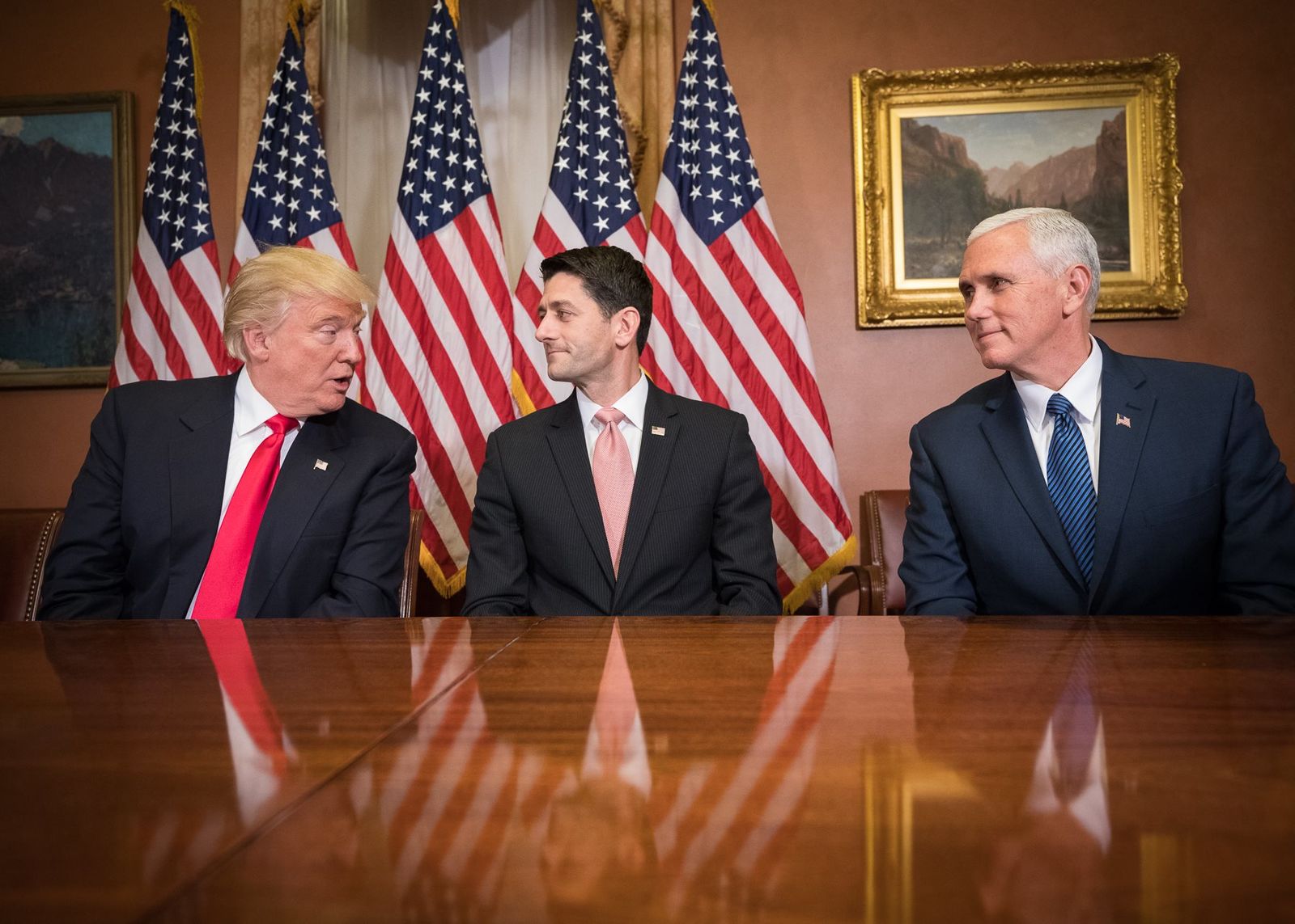 trump paul ryan pence