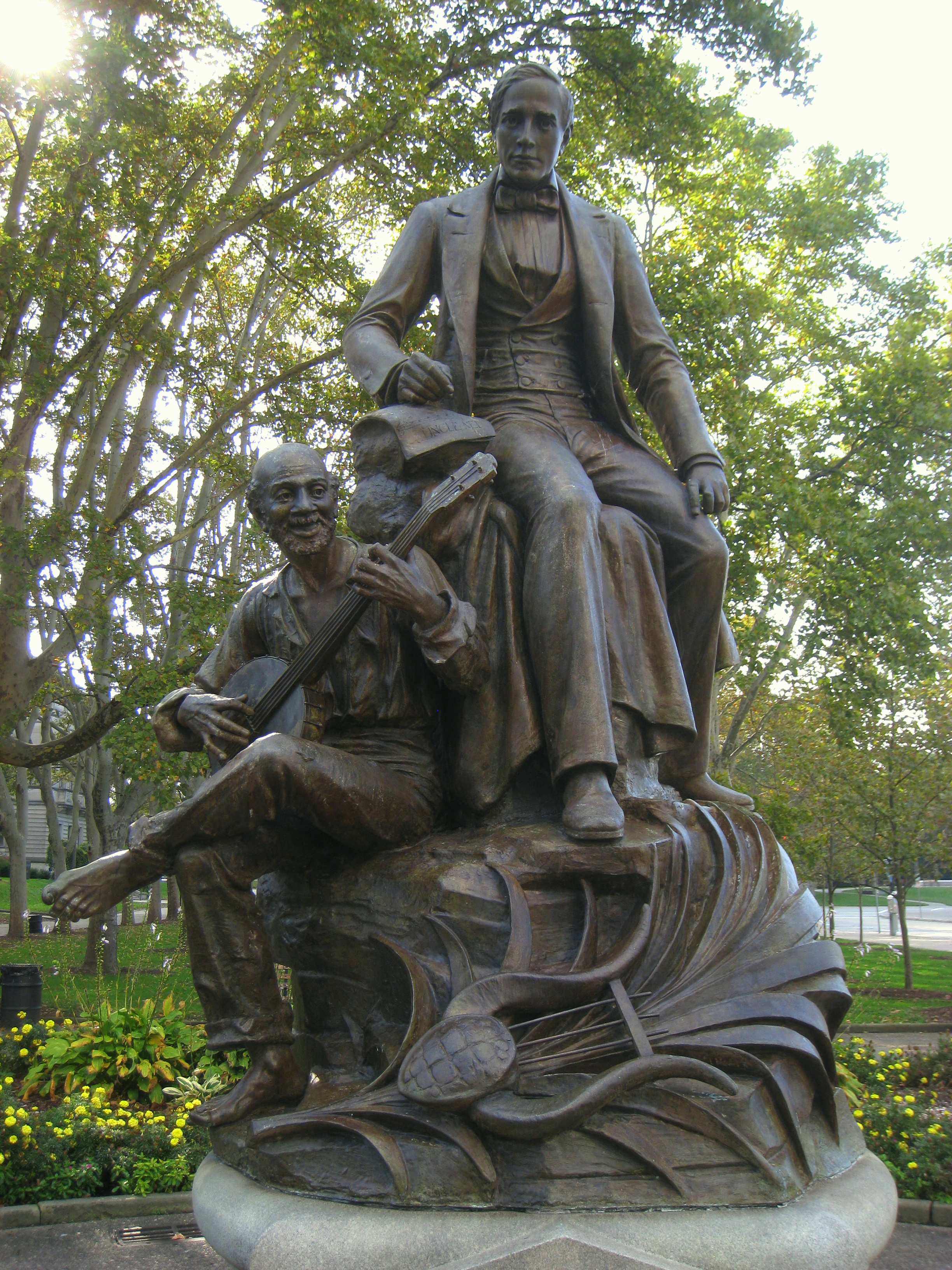 The Stephen Foster Monument. 