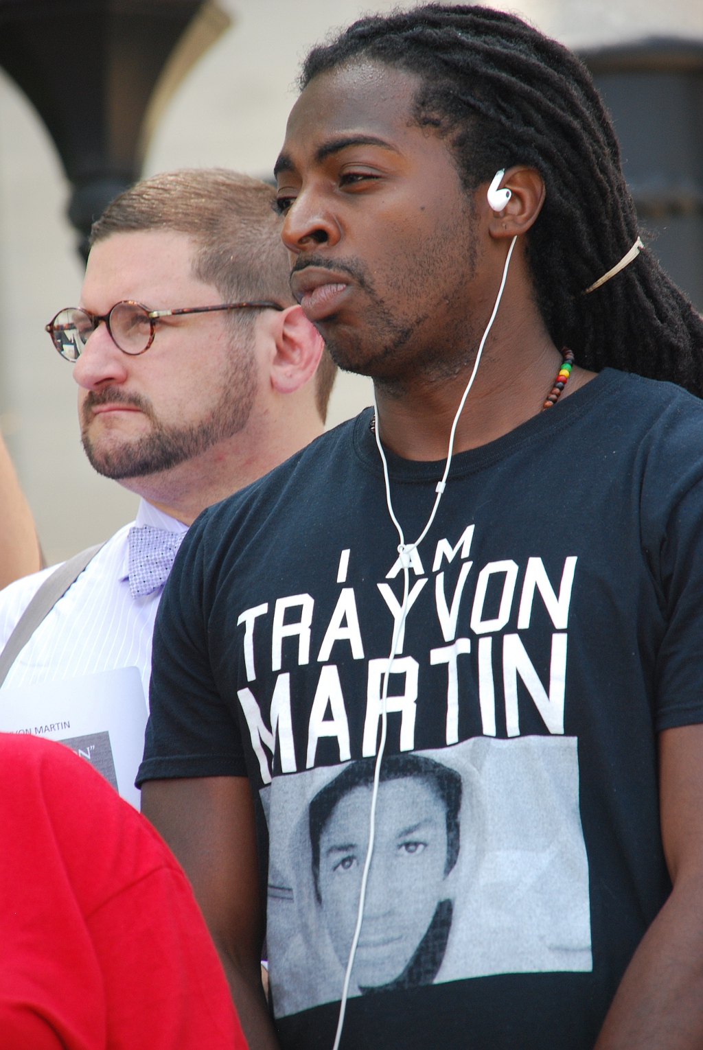A Trayvon Martin shirt. 