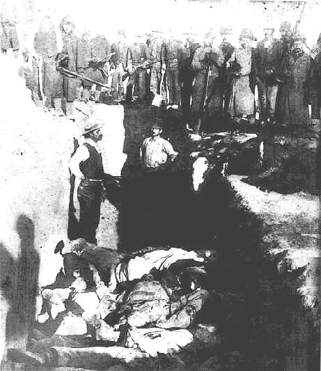 Wounded knee mass grave. 