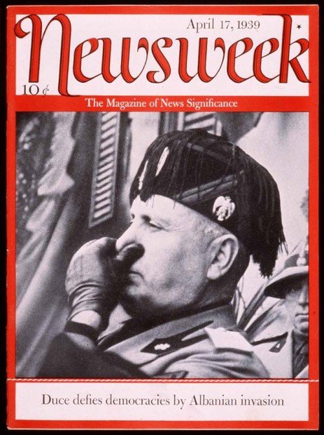 Newsweek Mussolini