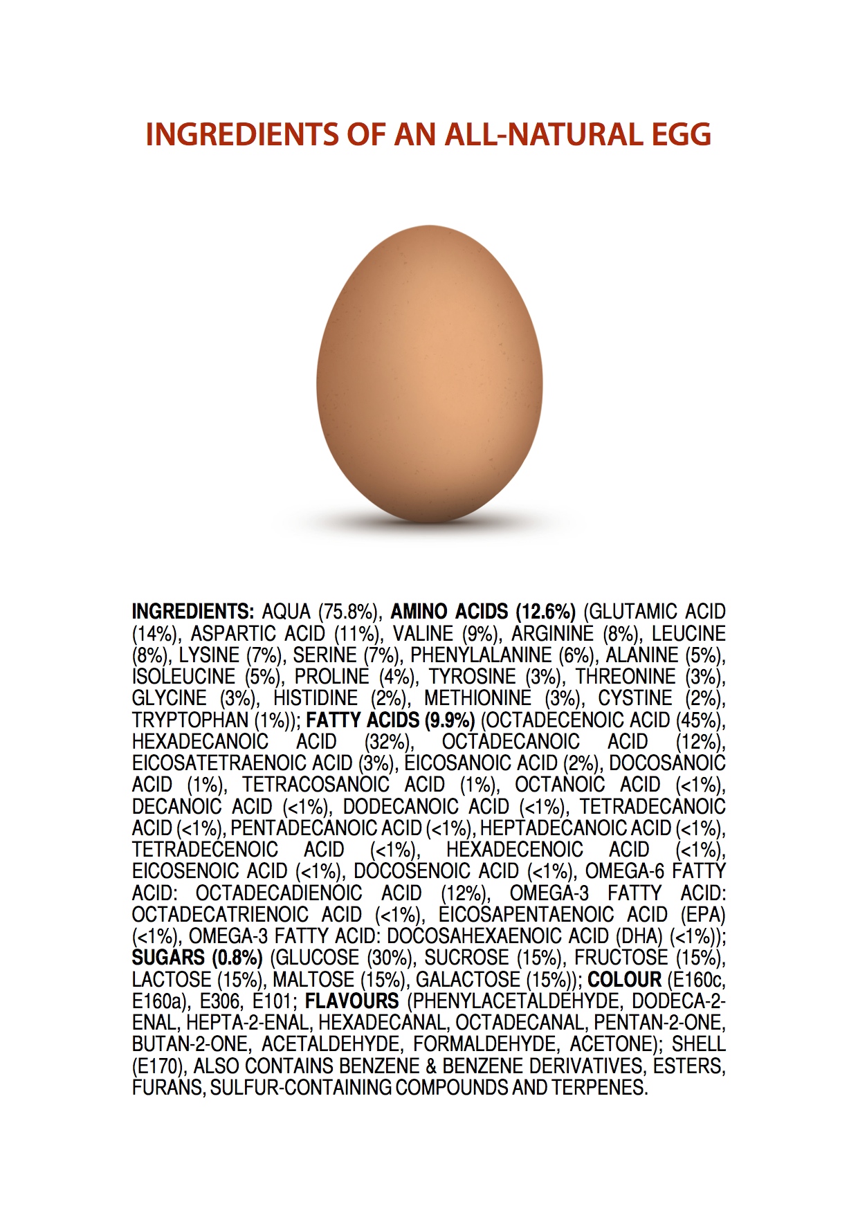 What's Actually In An Egg