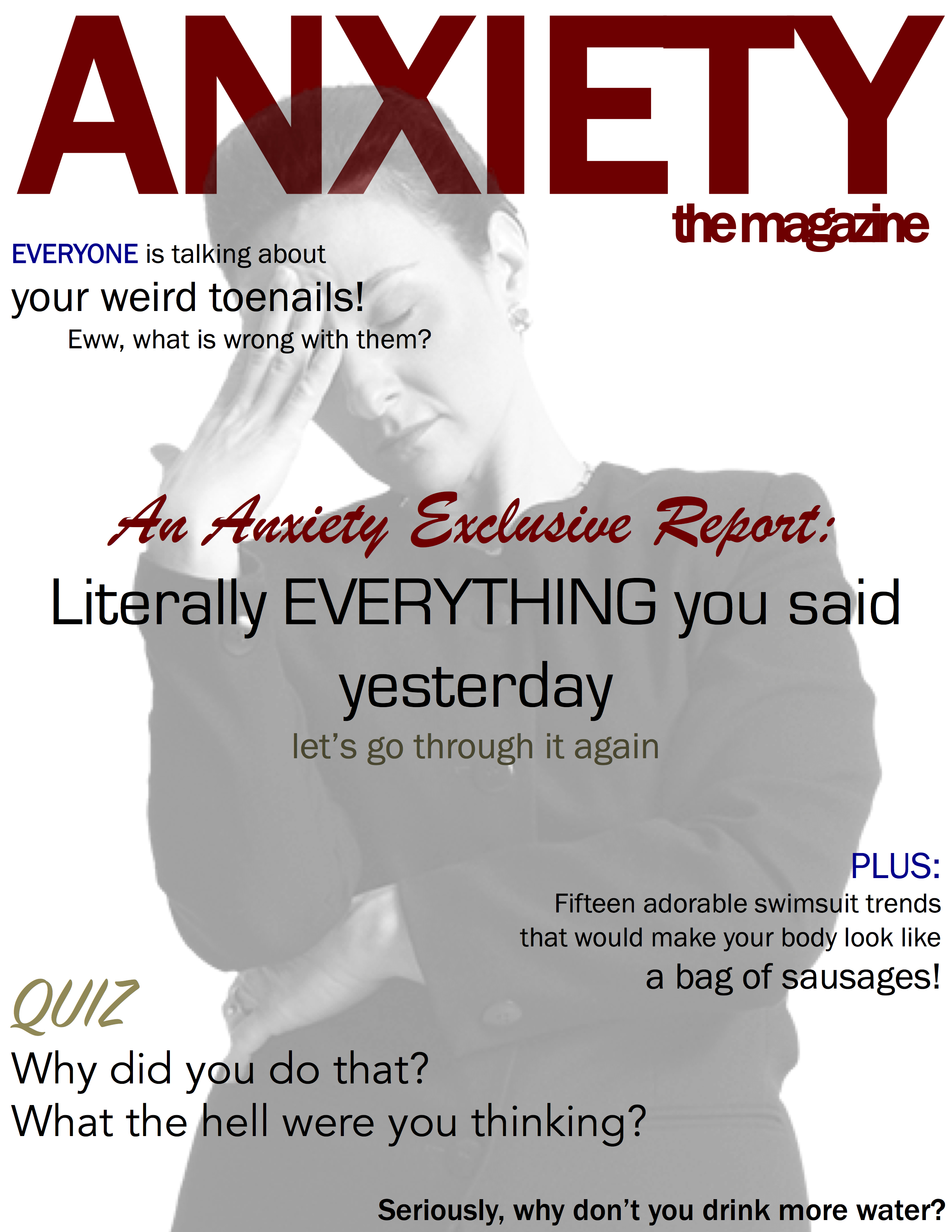 Issue 1 of Anxiety