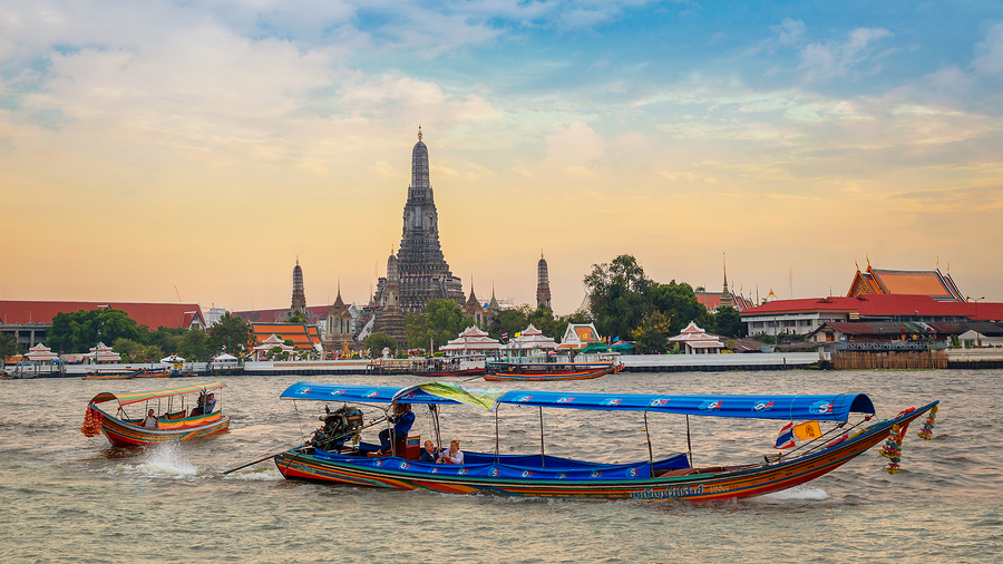 dawn in bangkok