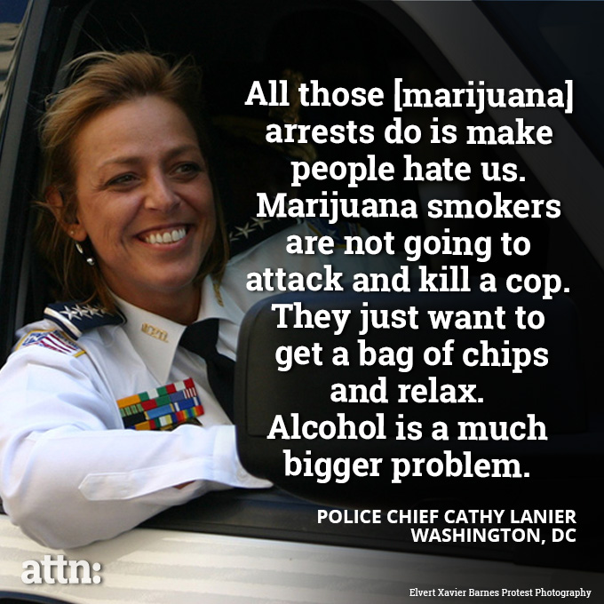 DC Police Chief on Decriminalizing Marijuana