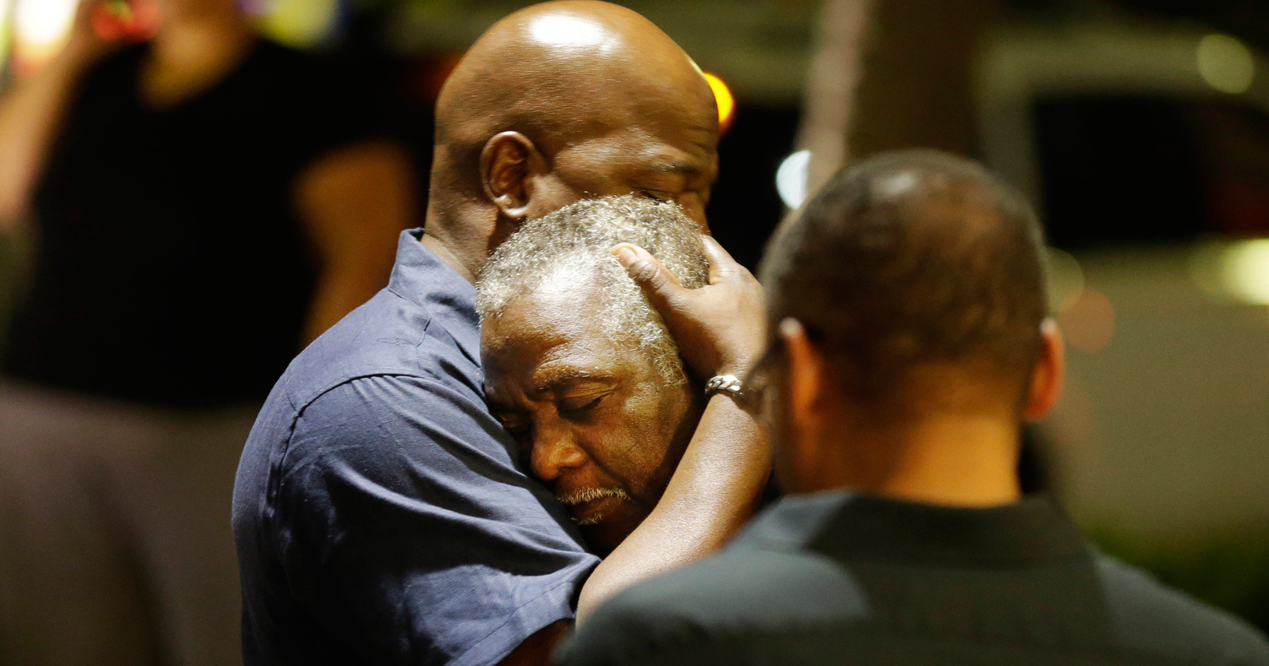Scene after a shooting at a church in Charleston, South Carolina