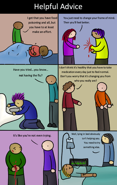 What would happen if we treated physical diseases like we treated mental illnesses