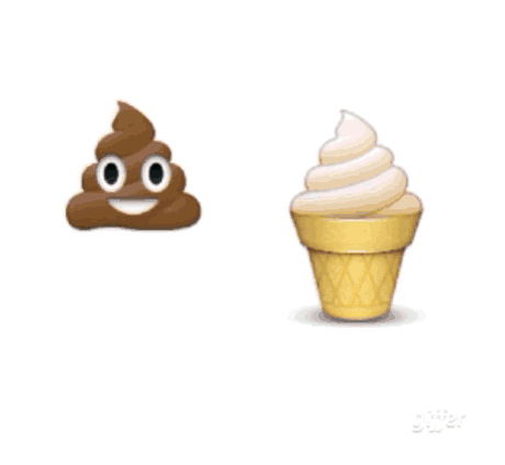 Poop emoji gif