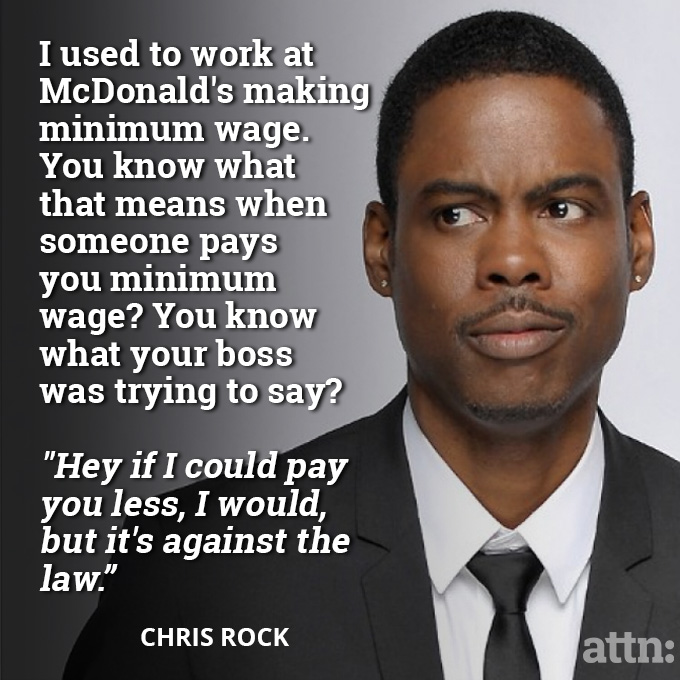 Chris Rock on the Minimum Wage