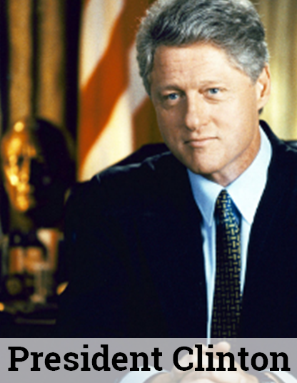 President Bill Clinton smoked weed