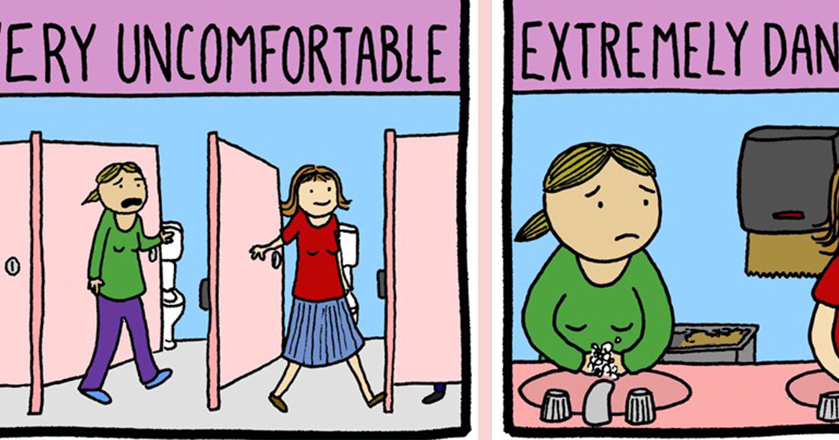 Adorable Comic Mocks Trans Bathroom Panic - ATTN: