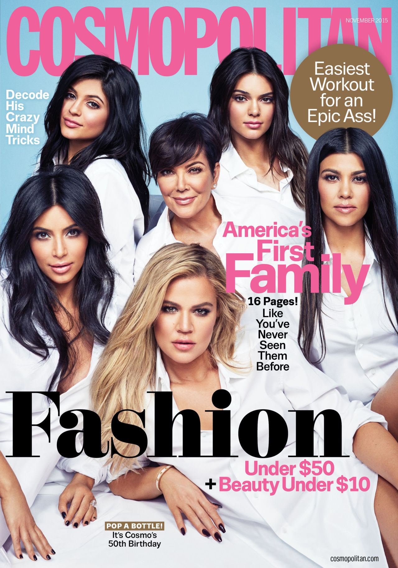 Cosmopolitan Kardashian cover