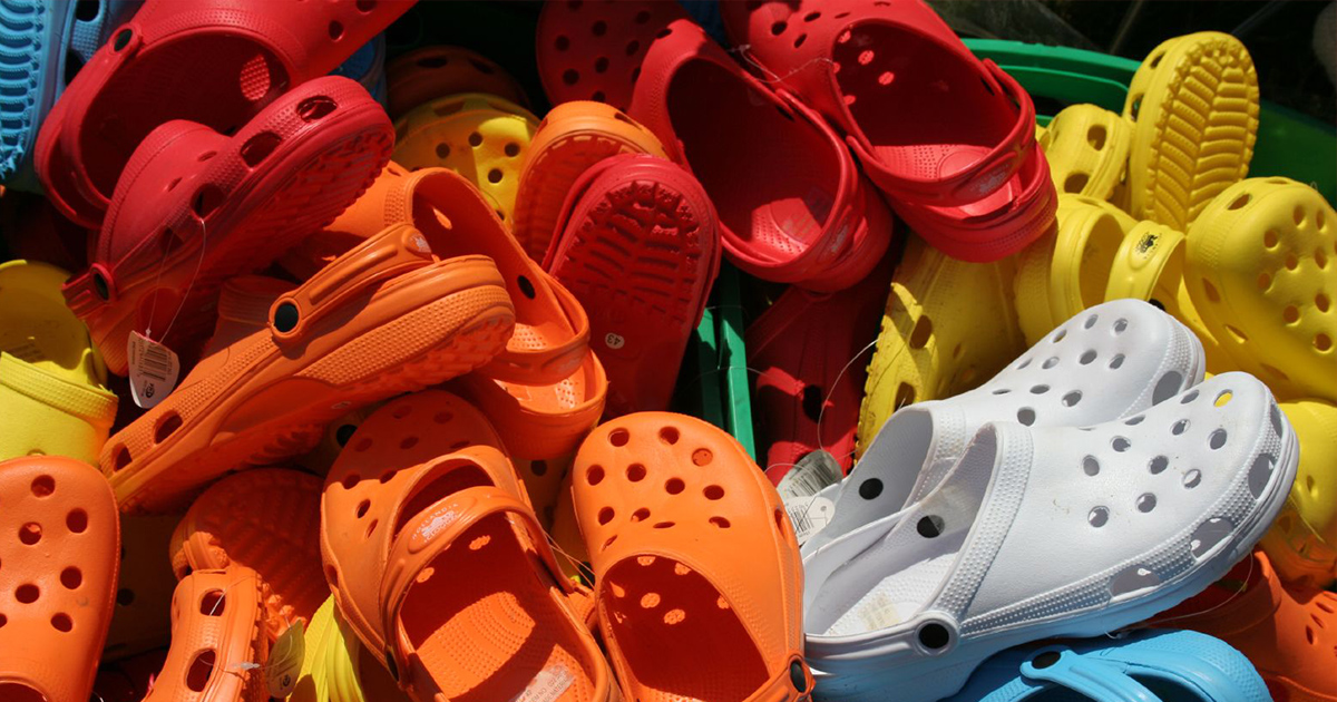 animal party crocs