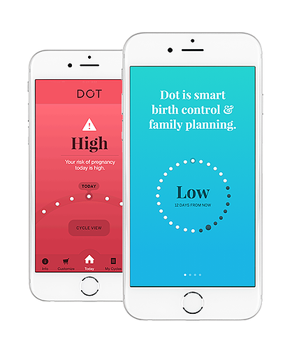 dot app on iphones