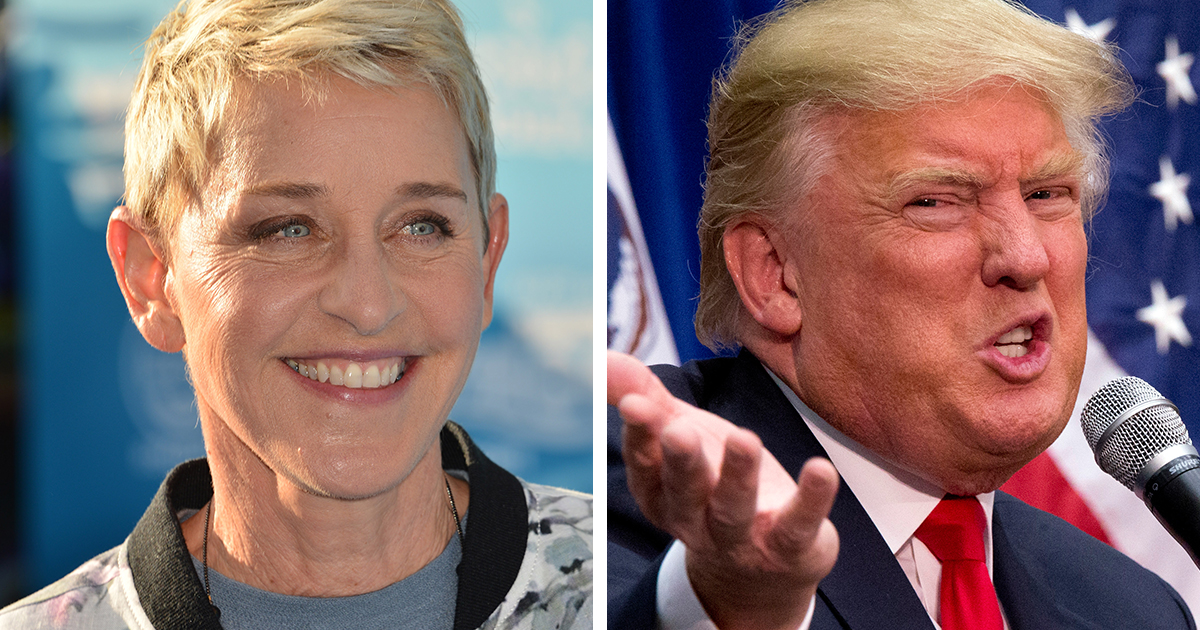 Ellen Degeneres Says Donald Trump Welcome On Her Show Attn 6705