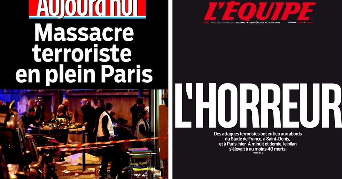 See The Front Pages Of Tomorrow S French Newspapers ATTN   Frenchnewspapercovers 