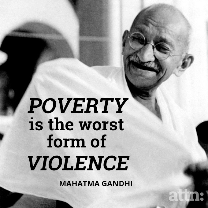 Gandhi on Poverty