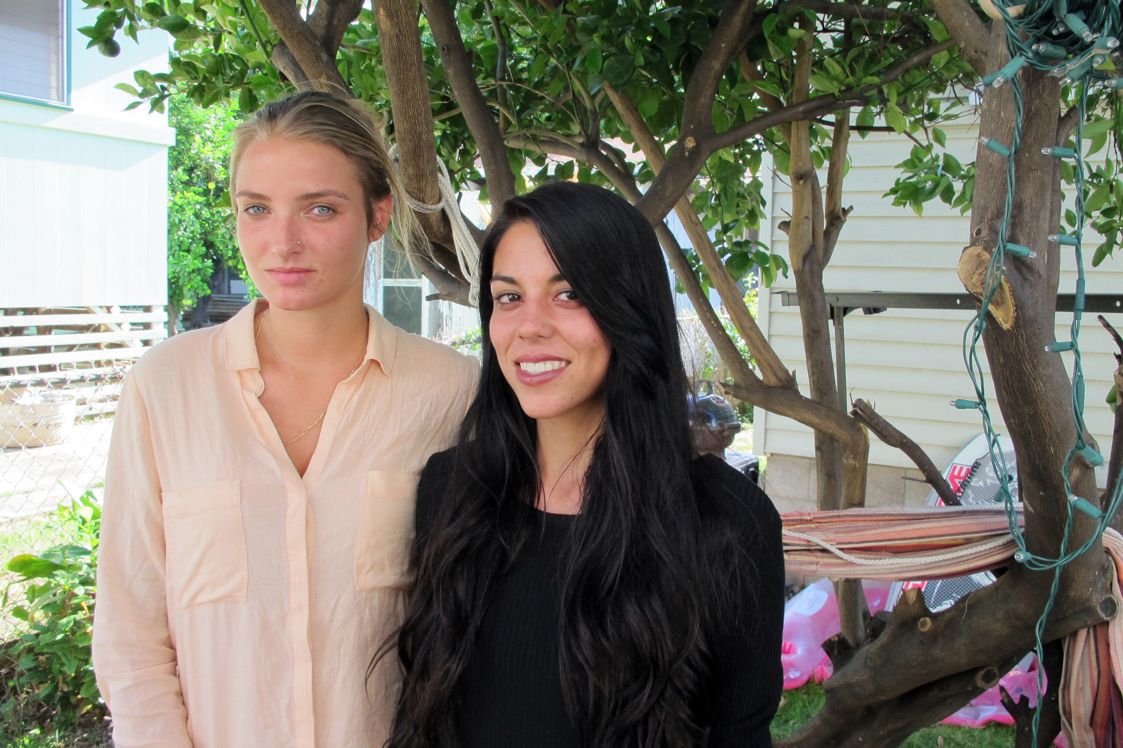 Courney Wilson and Taylor Guerrero who were arrested in Hawaii