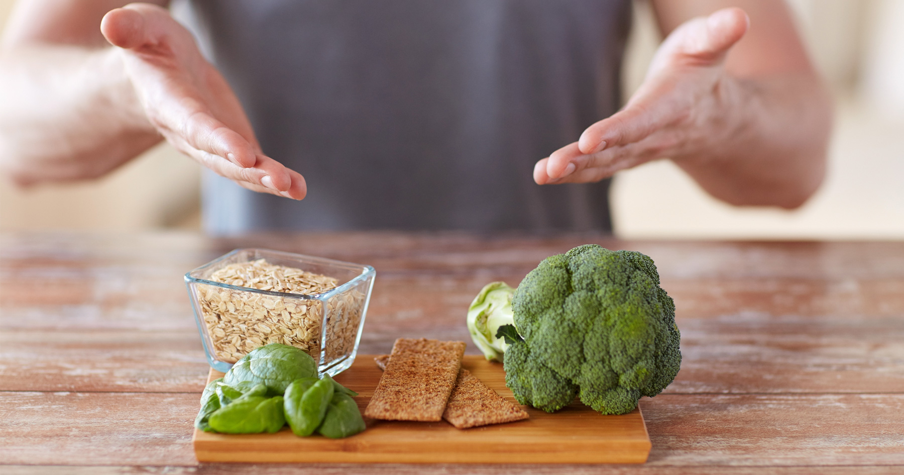 healthy-food-on-a-cutting-board