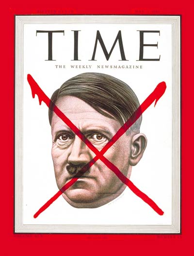 Hitler 1945 Time Cover